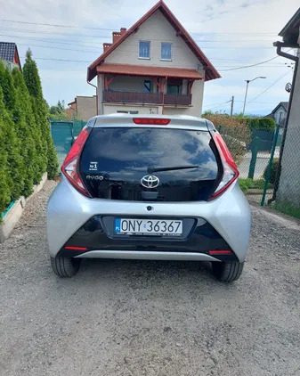 toyota opolskie Toyota Aygo cena 54000 przebieg: 9840, rok produkcji 2021 z Nysa